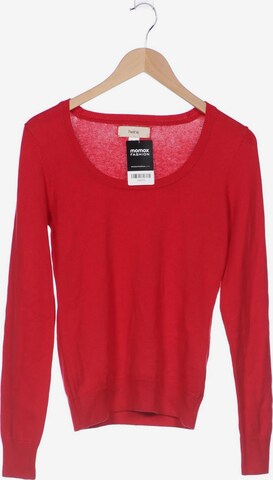 heine Sweatshirt & Zip-Up Hoodie in S in Red: front