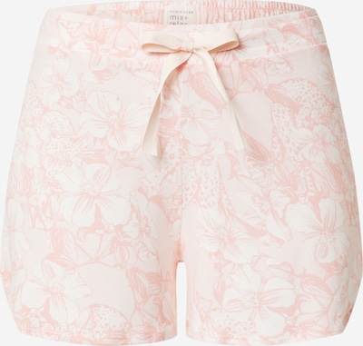 Pantaloni de pijama SCHIESSER pe roz / alb, Vizualizare produs