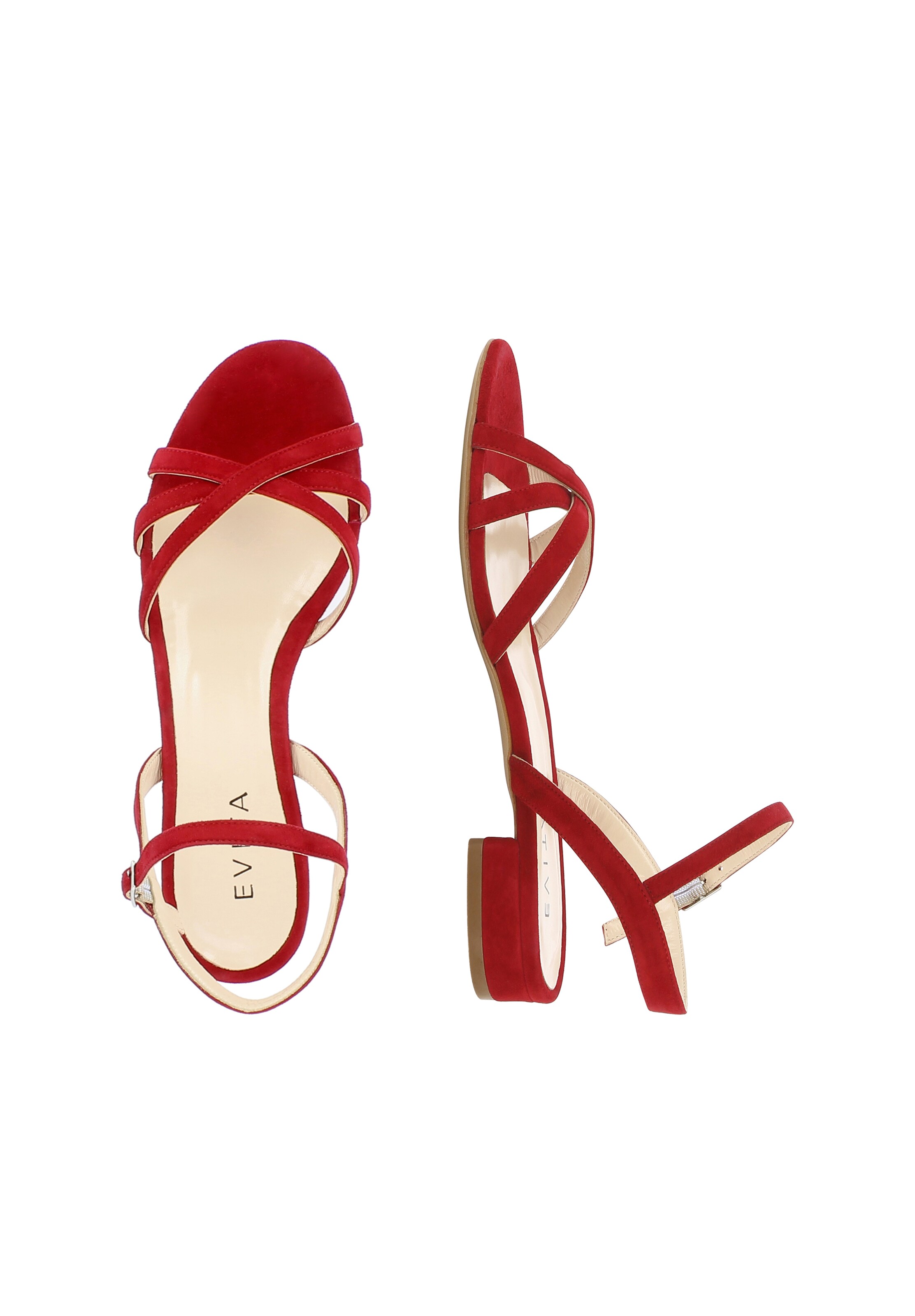 EVITA Sandale 'SALVINA' in Rot