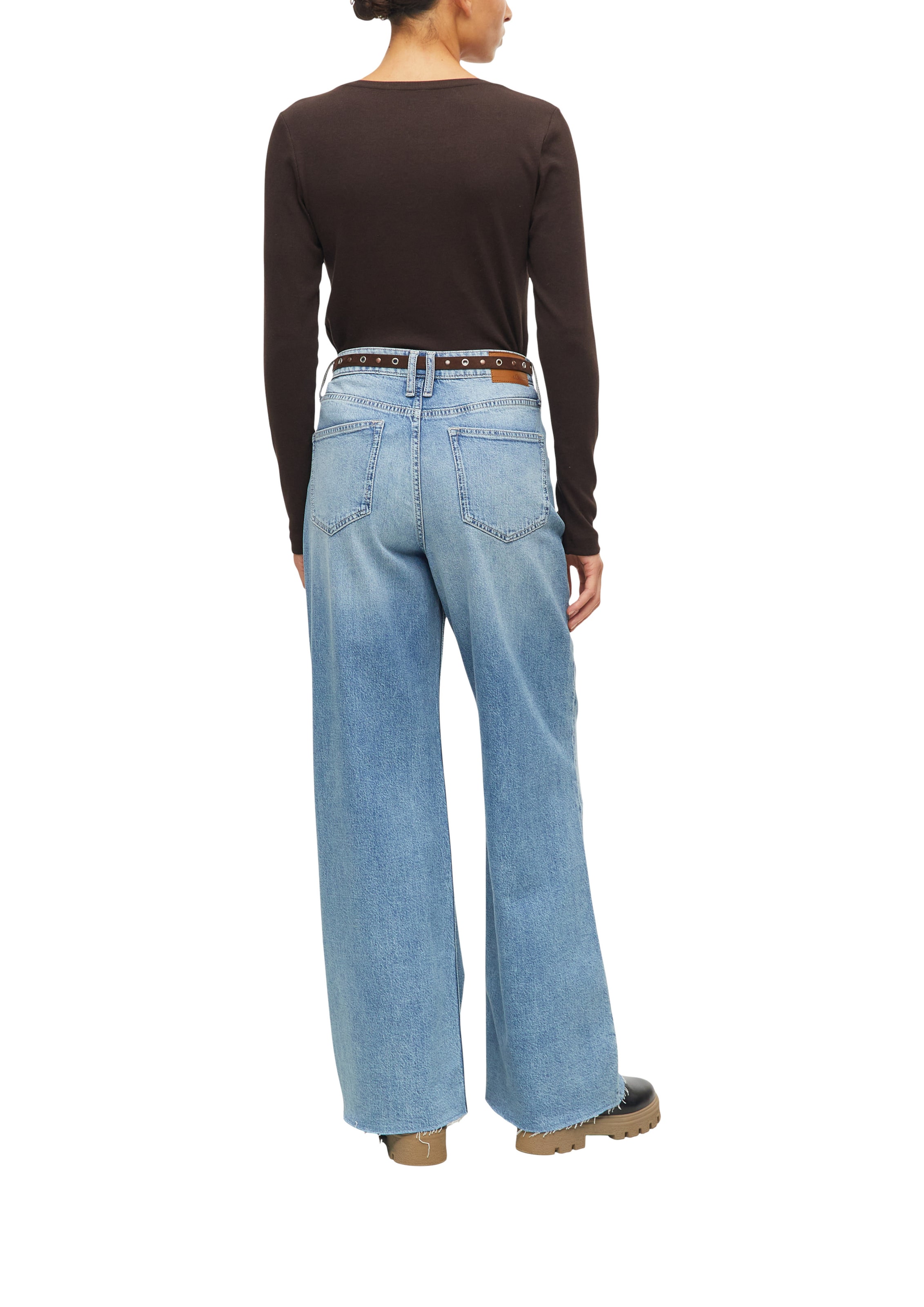 s.Oliver Regular Jeans in Blauw: terug