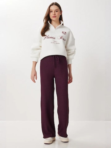Pantaloni 'Hose' di Happiness İstanbul in lilla: frontale