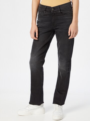 G-Star RAW - regular Vaquero en negro: frente