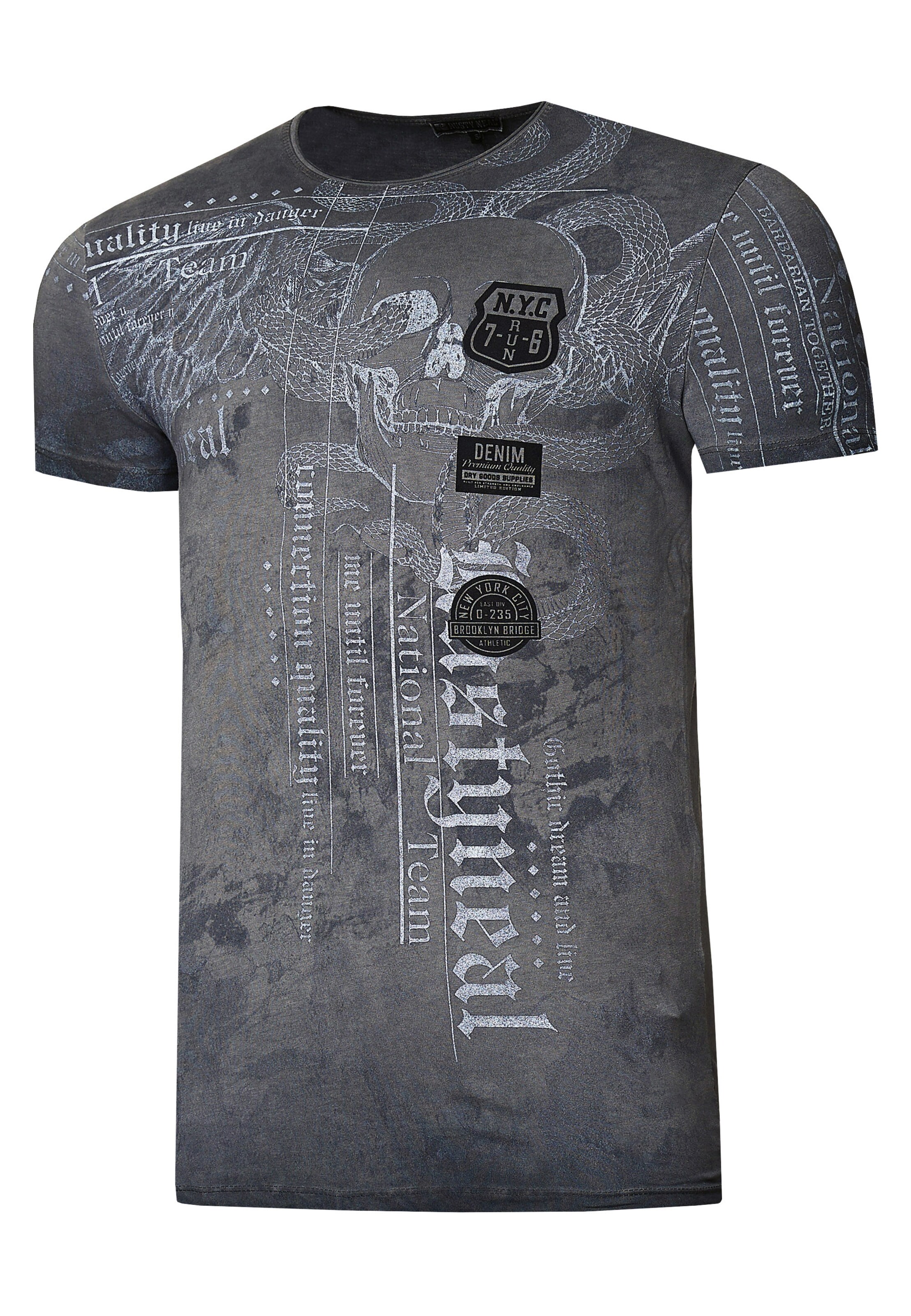 Rusty Neal Shirt in Grey