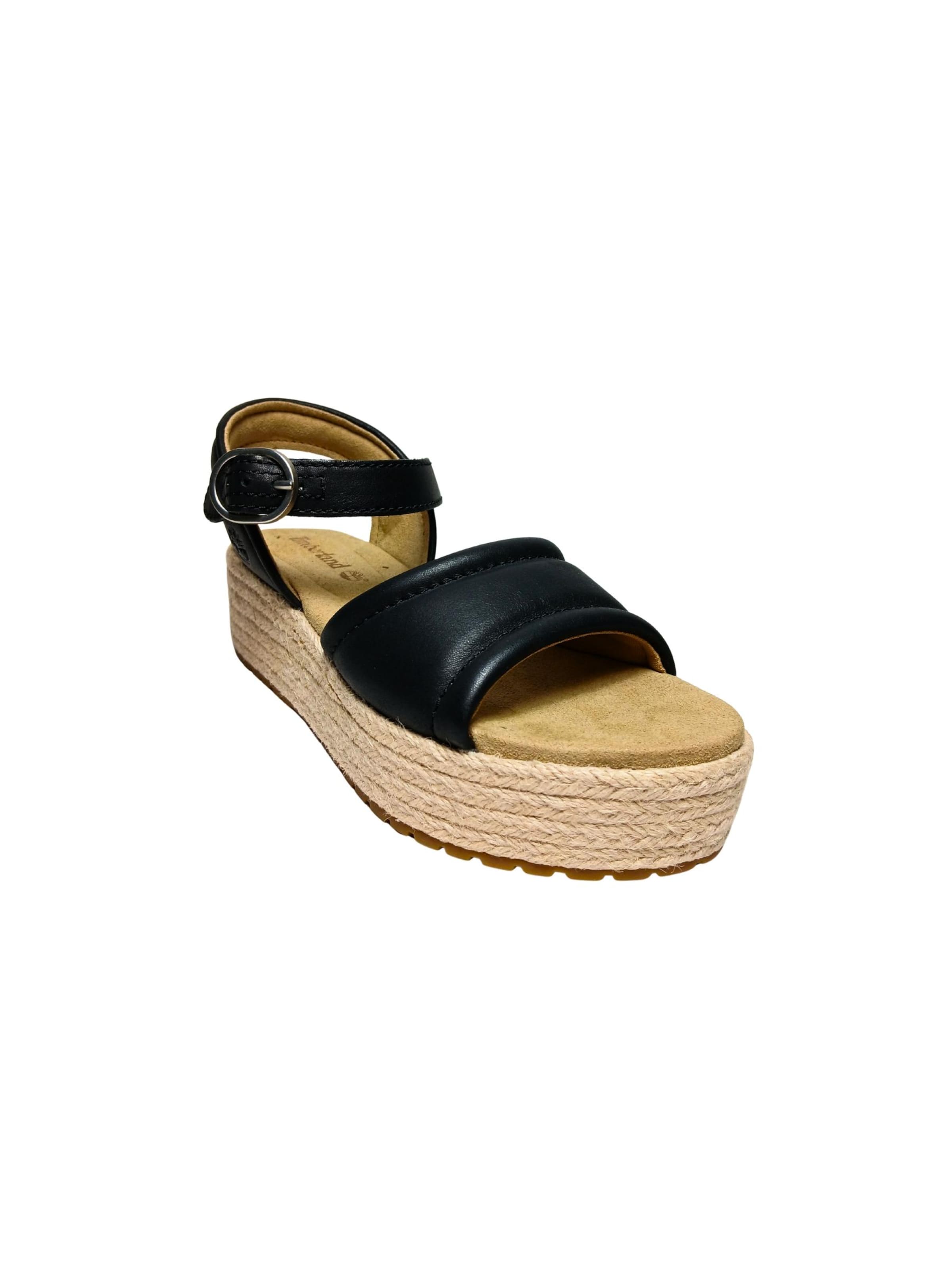 TIMBERLAND Sandal in Black: front