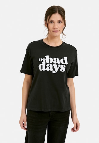 Smith&Soul T-Shirt in Schwarz: Vorderseite