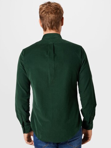 Slim fit Camicia di Polo Ralph Lauren in verde