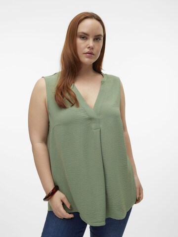 Vero Moda Curve Blouse 'ELVA' in Groen