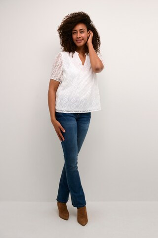 Cream - Blusa 'Danika' em branco
