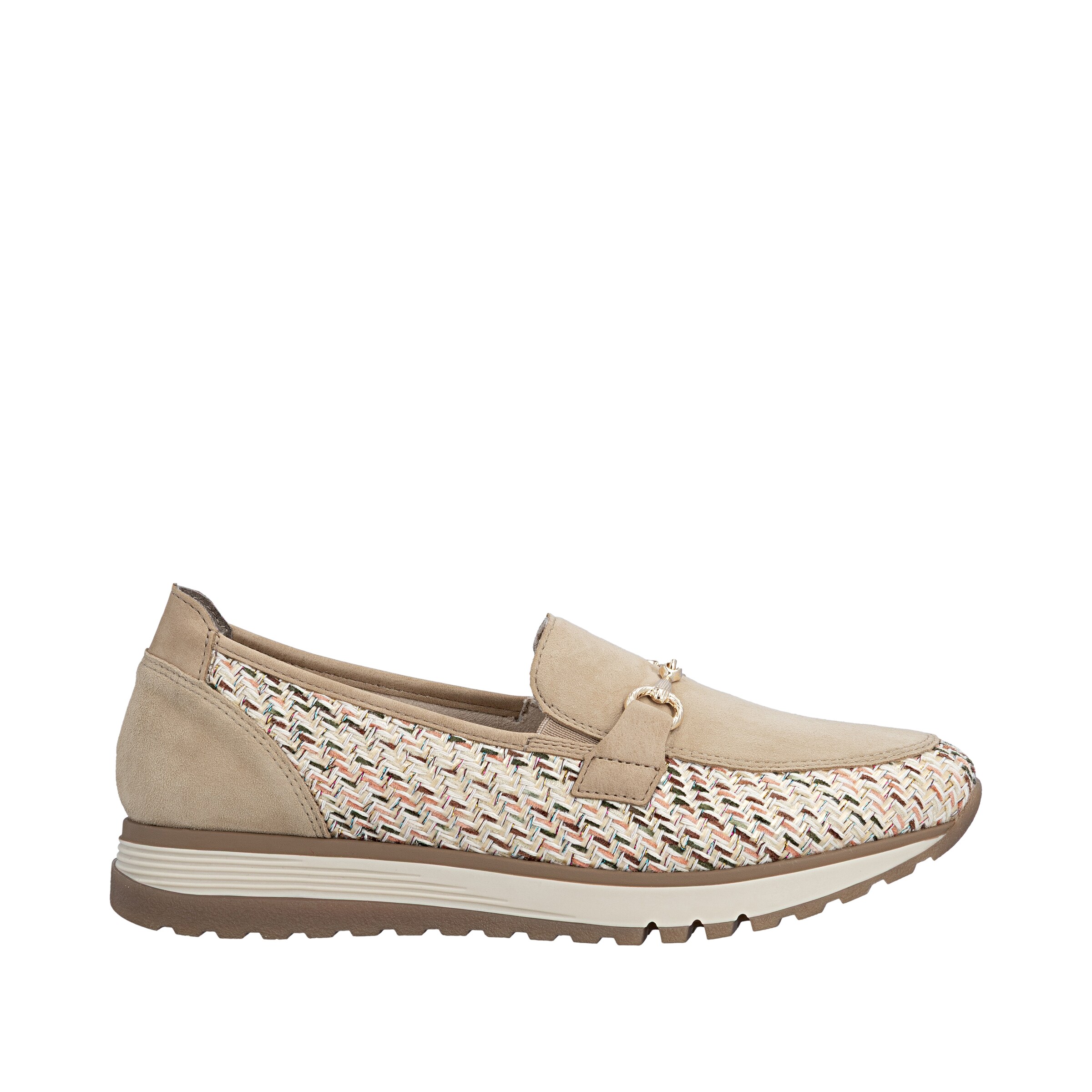 Rieker Moccasins '49042' in Beige