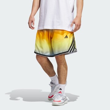 ADIDAS PERFORMANCE Loosefit Sportbroek 'Crazy Lite' in Gemengde kleuren: voorkant