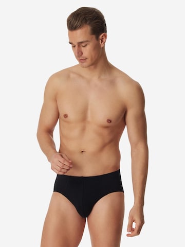 SCHIESSER Slip '95/5 Essentials - Organic Cotton' in Schwarz