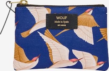 Wouf Cosmetic Bag in Blue: front