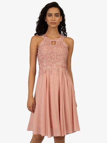 APART Cocktail Dress in Pink: front