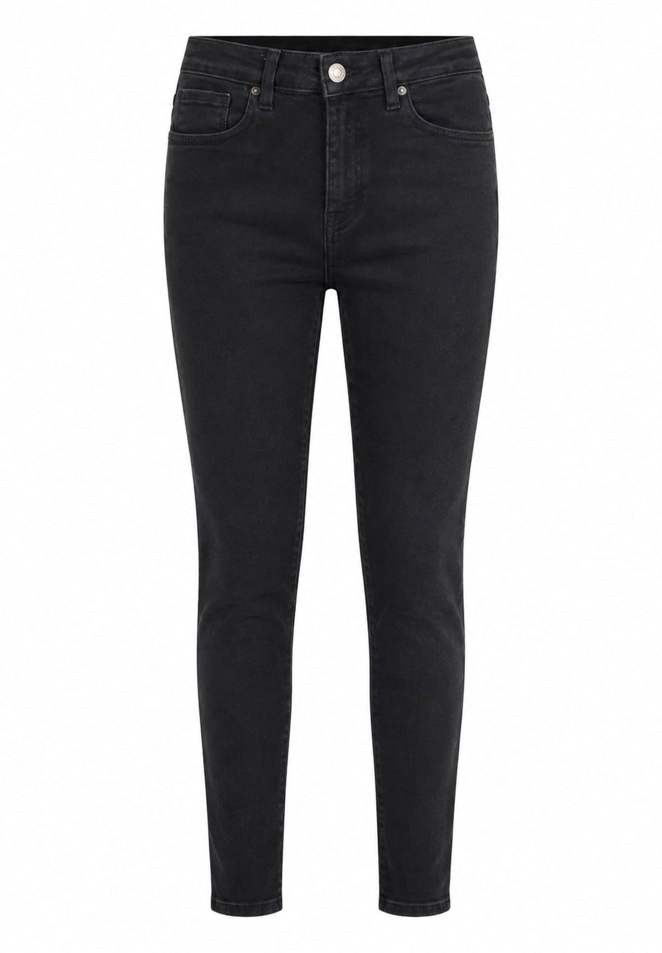 Jeans di Elara in nero: frontale