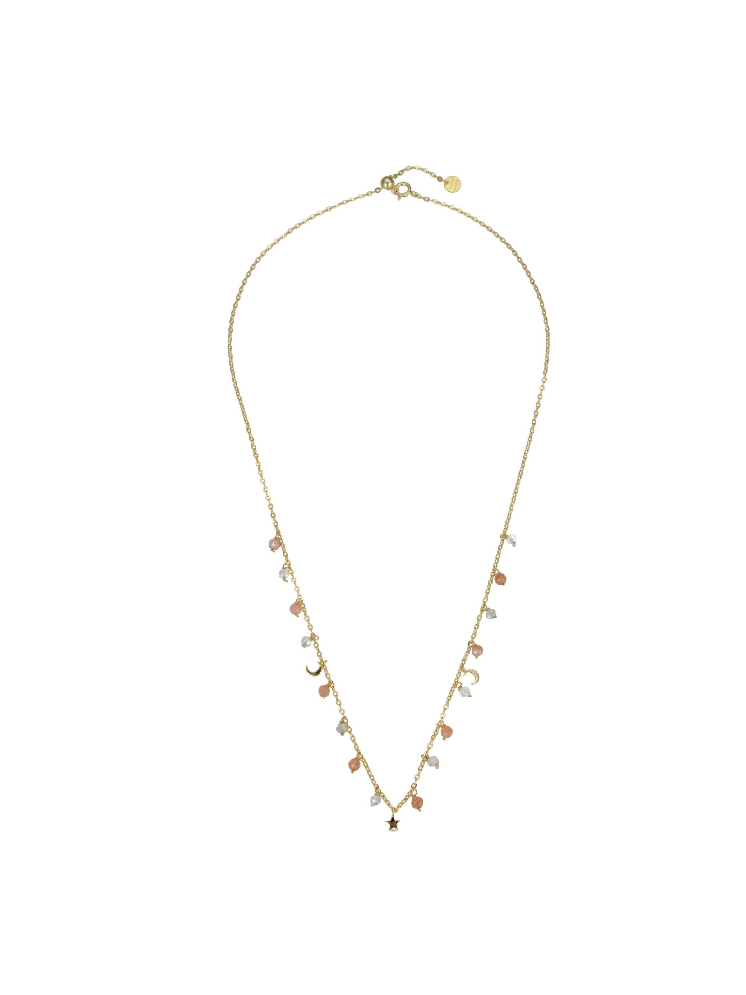 Luxenter Halsband 'SUDLA' i silver: framsida
