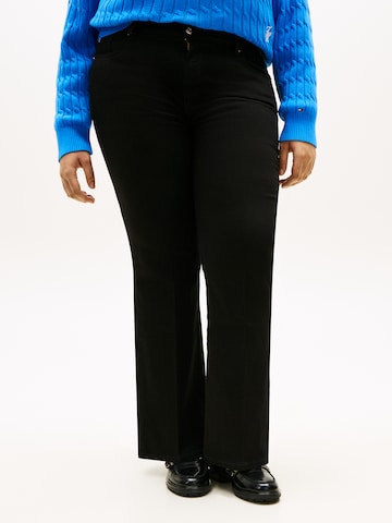 Bootcut Jeans de la Tommy Hilfiger Curve pe albastru: față