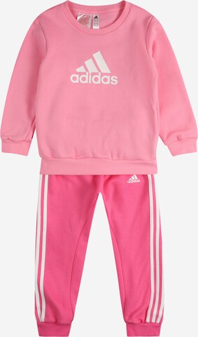 Survêtement 'Bagde of Sport' ADIDAS SPORTSWEAR en rose : devant