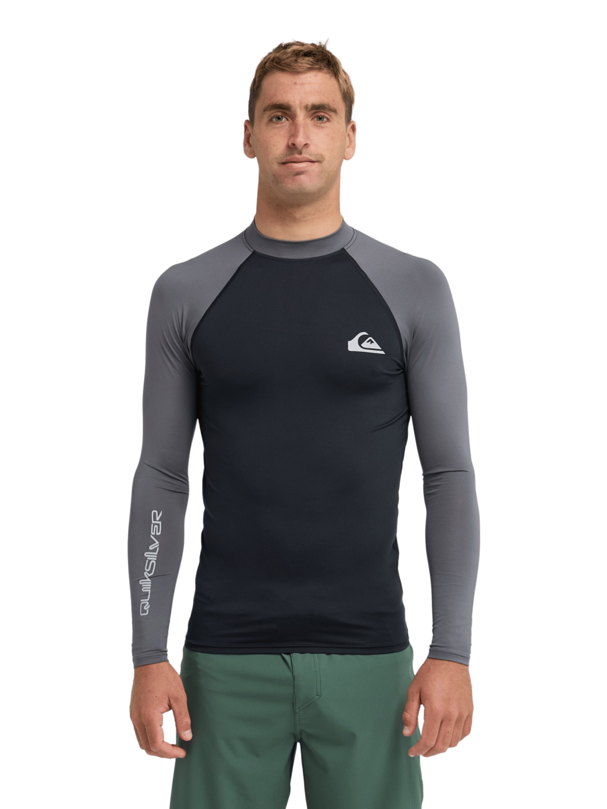 QUIKSILVER Performance Shirt 'Everyday' in Black: front