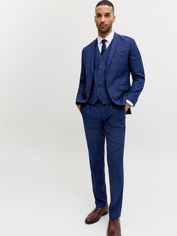 Slimfit Pantaloni cu dungă 'Solaris' de la JACK & JONES pe albastru