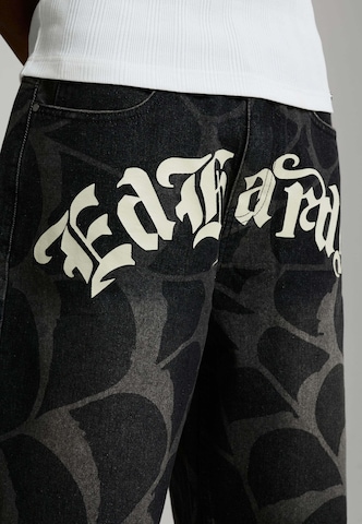 Ed Hardy Baggy Джинсы 'Cobweb' в Черный