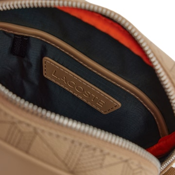 LACOSTE Skuldertaske i beige