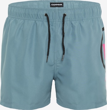 CHIEMSEE Board Shorts in Blue: front