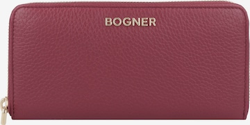 BOGNER Wallet 'Andermatt Ela' in Red: front