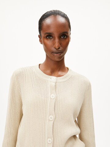 ARMEDANGELS Knit cardigan in White