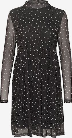 Robe 'Johanne' Kaffe en noir : devant