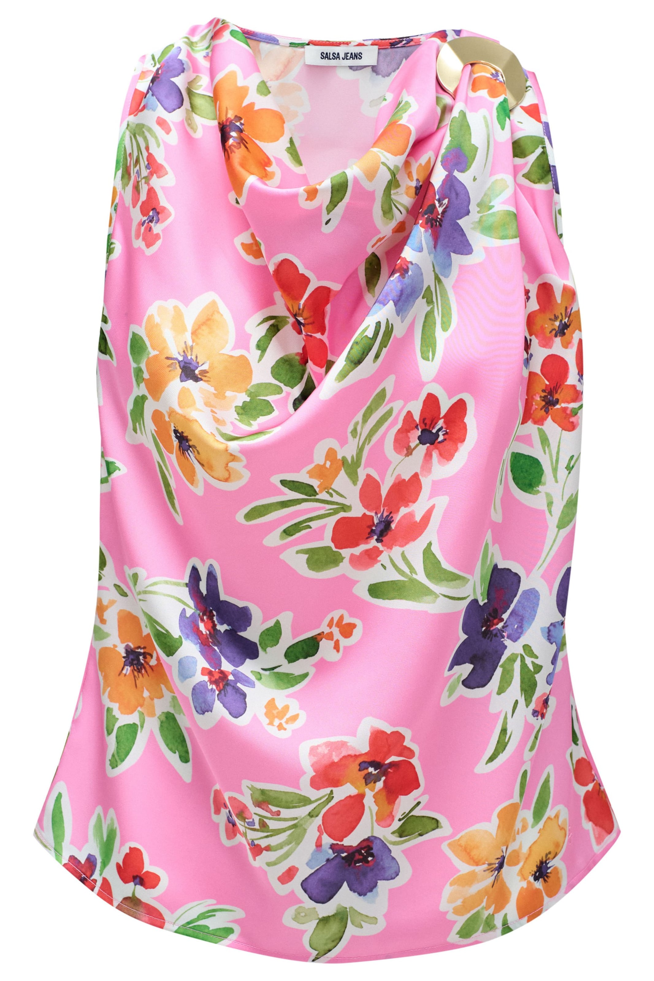 Salsa Jeans Top in Roze: voorkant