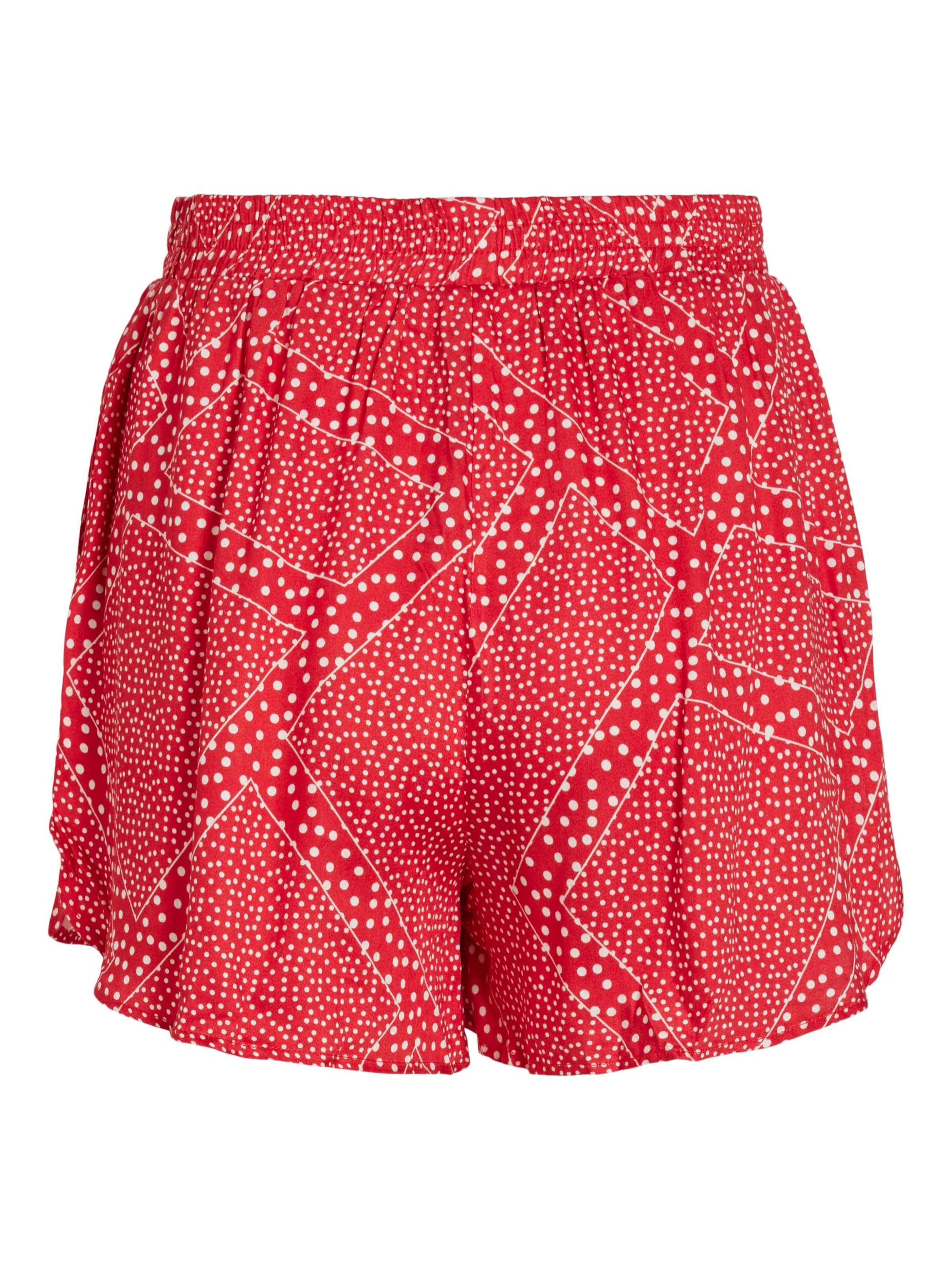 regular Pantaloni 'NISJA' di VILA in rosso