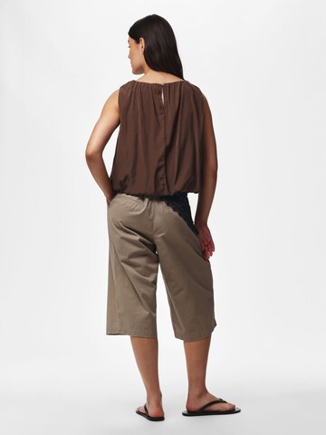 Haut 'JILIA' PIECES en marron