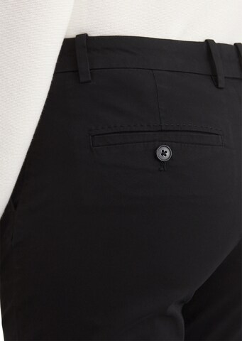 Coupe slim Pantalon chino Marc O'Polo en noir