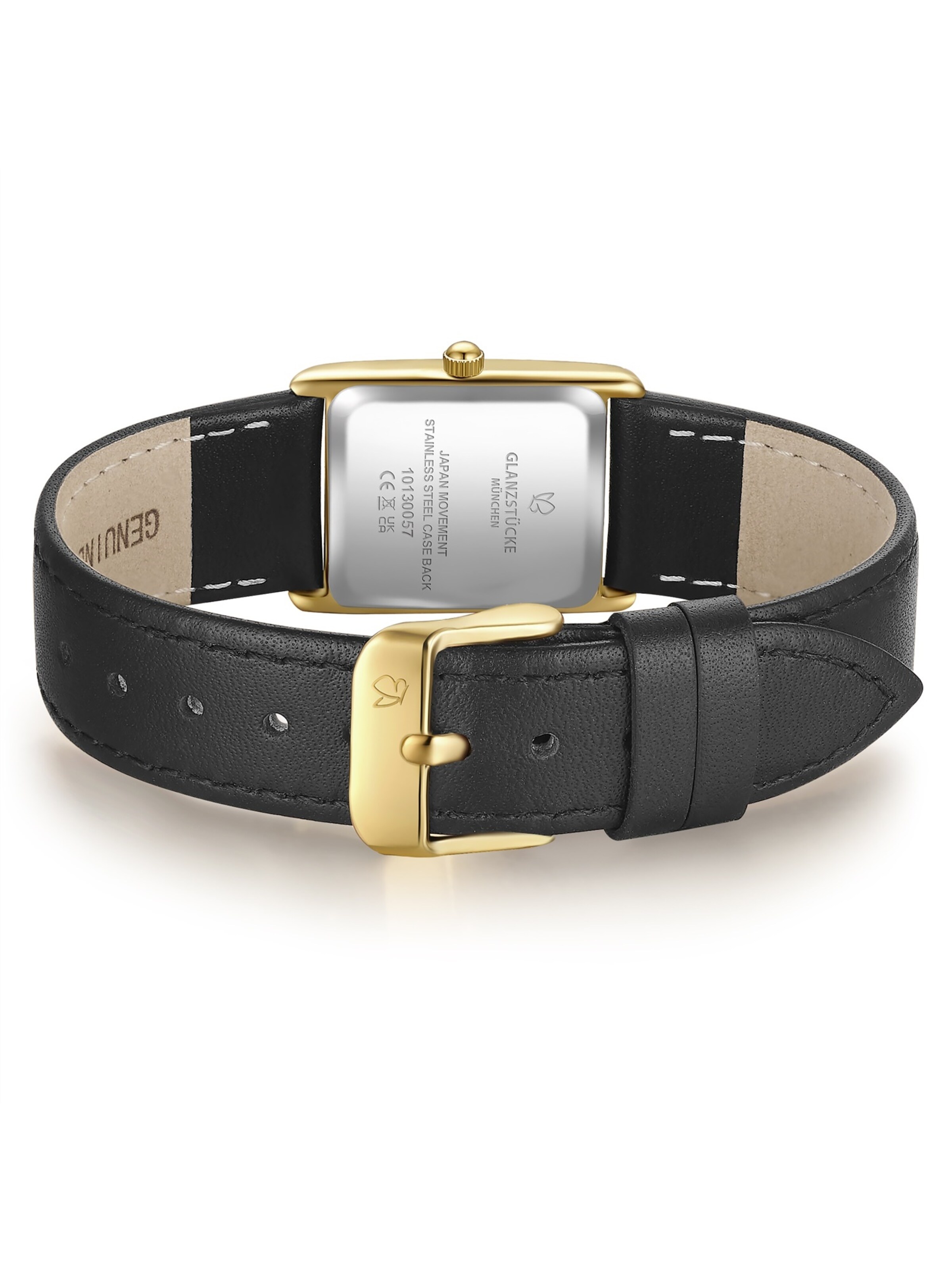 Glanzstücke München - Reloj analógico en negro