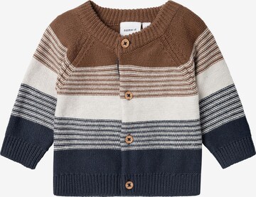 Cardigan 'SURUM' NAME IT en bleu : devant