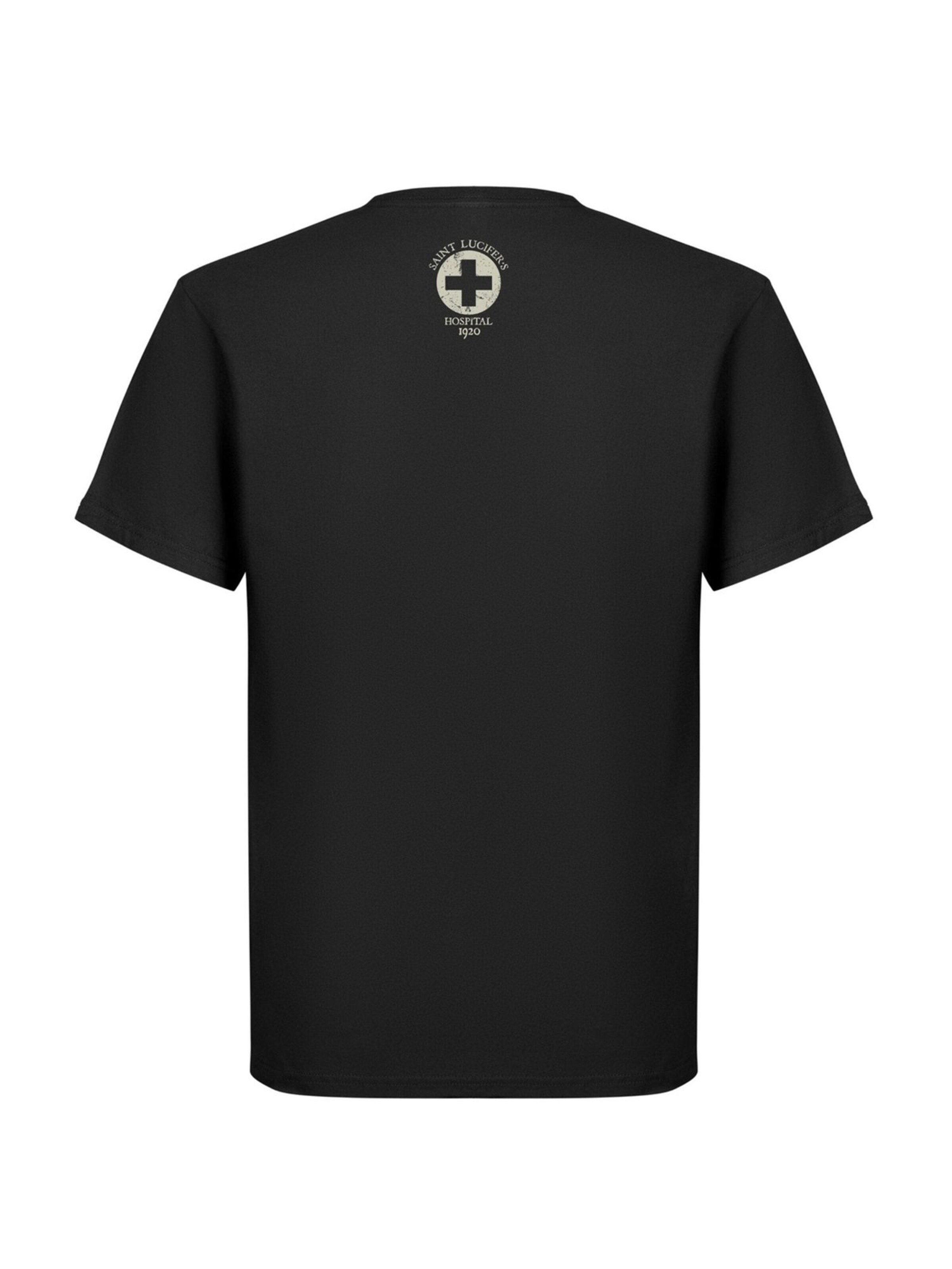 Maglietta 'King Diamond Faceless' di Rockshirts in nero