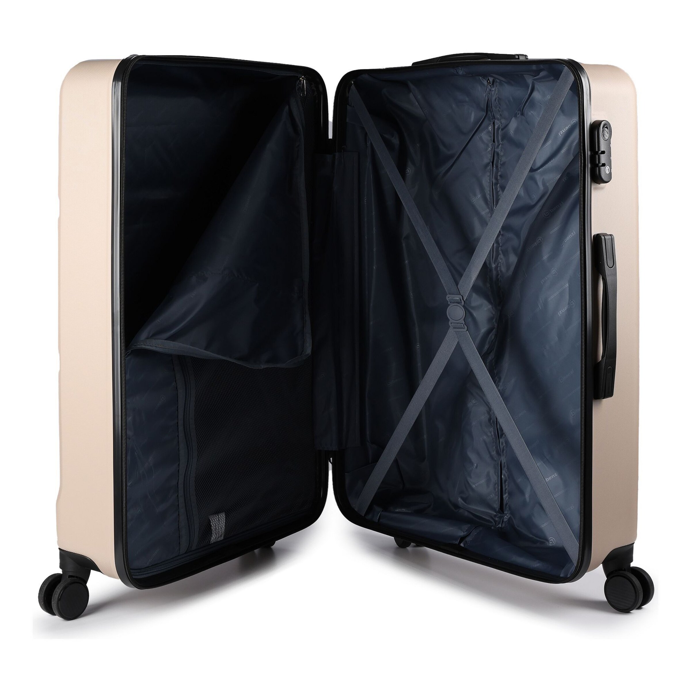 Benzi Suitcase set in Beige