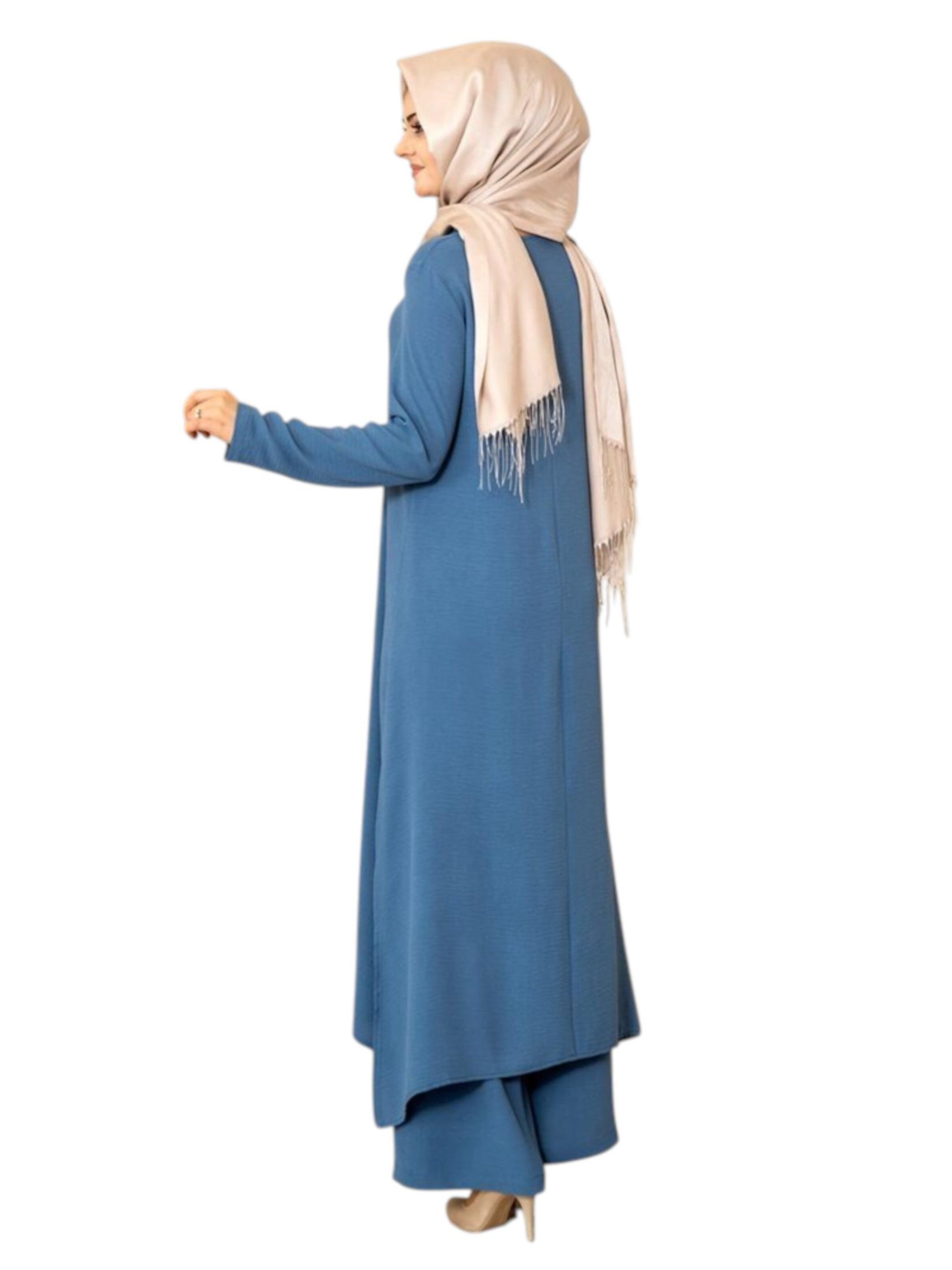 fashionshowcase Pantsuit 'Modest ECE-Set' in Blue