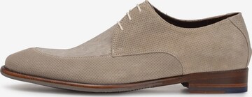 Floris van Bommel Lace-up shoe 'DE STAPPER 50' in Brown: front