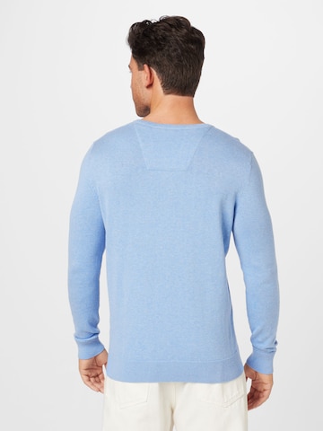 TOM TAILOR Regular Fit Pullover in Blau