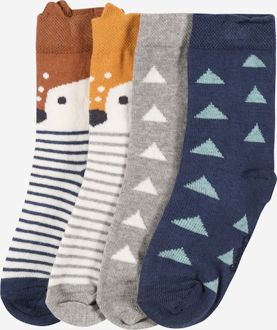 EWERS Ponožky - námornícka modrá / hnedá / okrová / sivá / biela, Produkt