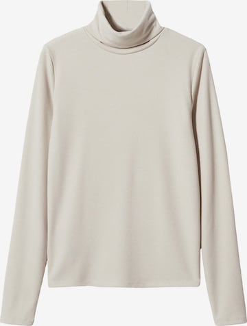 MANGO Shirt 'NECKY' in Beige: predná strana