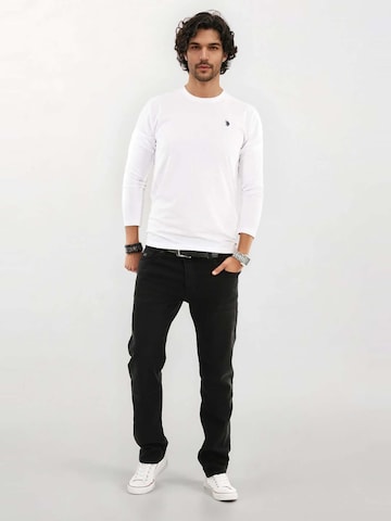Alessandro Salvarini Regular Jeans in Black