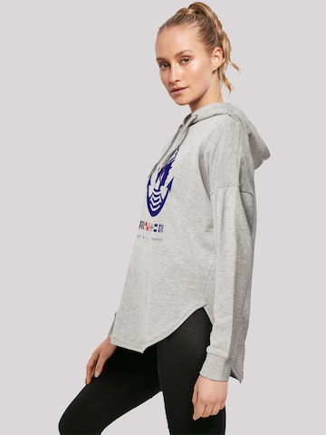 F4NT4STIC Sweatshirt 'Knut & Jan Hamburg Logo' in Grau