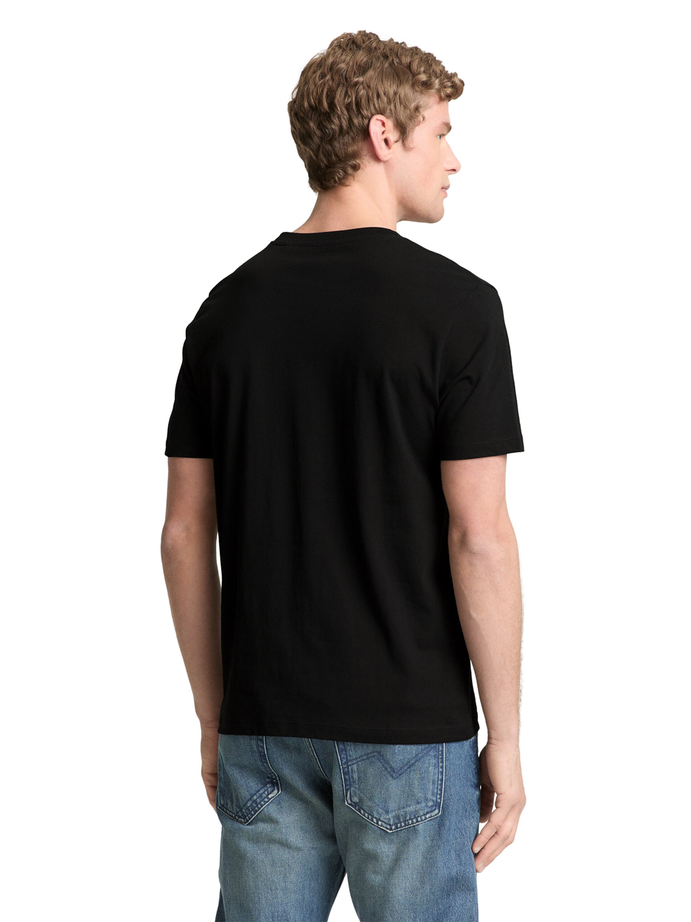 TOM TAILOR DENIM - Camiseta en negro