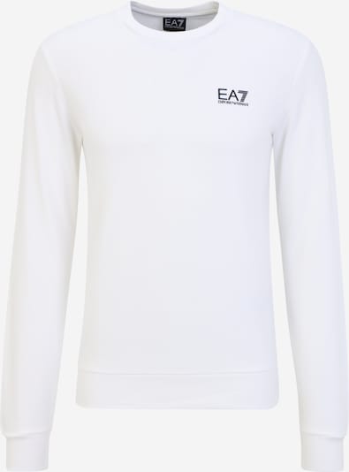 Bluză de molton EA7 Emporio Armani pe alb, Vizualizare produs