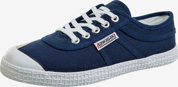 KAWASAKI Klassischer Sneaker im coolen Retrodesign in Blau: predná strana