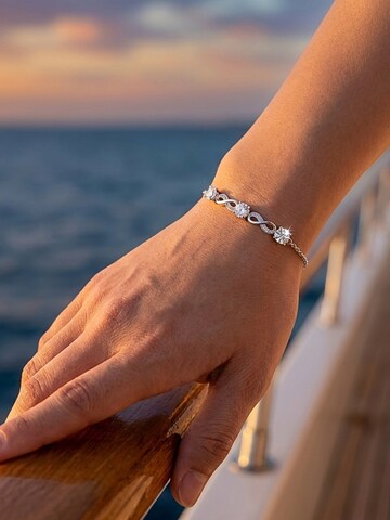 Bracelet 'INFINITY SILVER' UNIQAL en argent