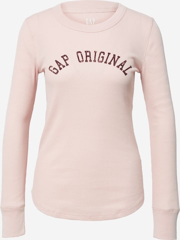 GAP Shirt in Roze: voorkant