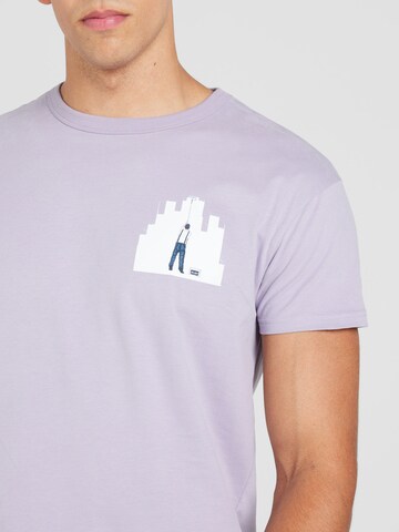 T-Shirt Derbe en violet